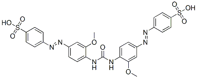 4,4'-[Carbonylbis[imino(3-methoxy-4,1-phenylene)azo]]bisbenzenesulfonic acid CAS#: 72102-80-8