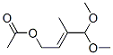 4,4-dimethoxy-3-methyl-2-butenyl acetate CAS#: 74549-14-7