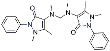 4,4'-[methylenebis(methylimino)]bis[1,2-dihydro-1,5-dimethyl-2-phenyl-3H-pyrazol-3-one] CAS#: 810-16-2