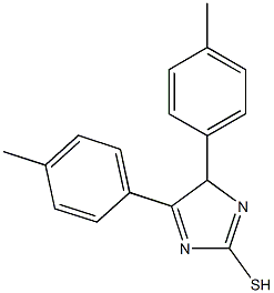 4,5-DI-P-TOLYL-1,3-DIHYDRO-IMIDAZOLE-2-THIONE CAS#: 73181-95-0