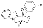 4,5-Dihydro-1-(3-fluorophenyl)-1,4-epoxy-1H,3H-(1,4)oxazepino(4,3-a)be nzimidazole CAS#: 76099-10-0