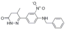 4,5-Dihydro-5-methyl-6-[3-nitro-4-[(phenylmethyl)amino]phenyl]-3(2H)-pyridazinone CAS#: 77469-62-6