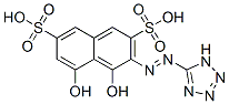 4,5-Dihydroxy-3-(1H-tetrazol-5-ylazo)-2,7-naphthalenedisulfonic acid CAS#: 74385-48-1