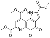 4,5-Dioxo-4,5-dihydro-1H-pyrrol[2,3-f]quinoline-2,7,9-tricarboxylic acid trimethyl ester CAS#: 74447-88-4