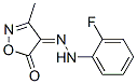 4,5-Isoxazoledione,3-methyl-,4-[(2-fluorophenyl)hydrazone](9CI) CAS#: 786712-42-3