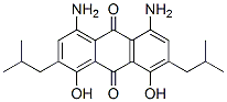 4,5-diamino-1,8-dihydroxy-2,7-bis(2-methylpropyl)anthraquinone CAS#: 76643-49-7