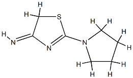4(5H)-Thiazolimine,2-(1-pyrrolidinyl)-(9CI) CAS#: 788138-25-0