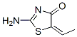 4(5H)-Thiazolone,  2-amino-5-ethylidene- CAS#: 76241-96-8