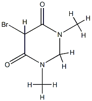 4,6(1H,5H)-Pyrimidinedione,5-bromodihydro-1,3-dimethyl-(9CI) CAS#: 792855-82-4