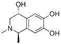 4,6,7-Isoquinolinetriol, 1,2,3,4-tetrahydro-1,2-dimethyl-, (1R-trans)- (9CI) CAS#: 79201-25-5