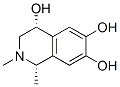4,6,7-Isoquinolinetriol, 1,2,3,4-tetrahydro-1,2-dimethyl-, (1S-cis)- (9CI) CAS#: 79201-23-3