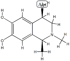 4,6,7-Isoquinolinetriol,1,2,3,4-tetrahydro-1,2-dimethyl-,(1R,4S)-rel-(9CI) CAS#: 714905-74-5