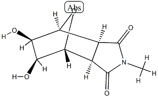 4,7-Epoxy-1H-isoindole-1,3(2H)-dione, hexahydro-5,6-dihydroxy-2-methyl-, (3aR,4R,5S,6R,7S,7aS)-rel- (9CI) CAS#: 730963-39-0
