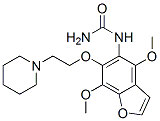 [4,7-dimethoxy-6-[2-(1-piperidyl)ethoxy]benzofuran-5-yl]urea CAS#: 75883-52-2