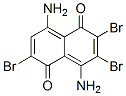 4,8-diamino-2,3,6-tribromo-naphthalene-1,5-dione CAS#: 72918-29-7