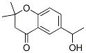 4H-1-Benzopyran-4-one, 2,3-dihydro-6-(1-hydroxyethyl)-2,2-dimethyl- CAS#: 79694-80-7