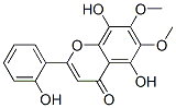 4H-1-Benzopyran-4-one, 5,8-dihydroxy-2-(2-hydroxyphenyl)-6,7-dimethoxy - CAS#: 77056-21-4