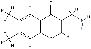 4H-1-Benzopyran-4-one,3-(aminomethyl)-6,7-dimethyl-(9CI) CAS#: 771583-16-5