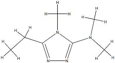 4H-1,2,4-Triazol-3-amine,5-ethyl-N,N,4-trimethyl-(9CI) CAS#: 733698-87-8