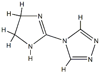 4H-1,2,4-Triazole,4-(4,5-dihydro-1H-imidazol-2-yl)-(9CI) CAS#: 777820-68-5