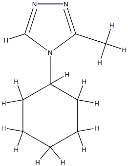 4H-1,2,4-Triazole,4-cyclohexyl-3-methyl-(9CI) CAS#: 756819-68-8