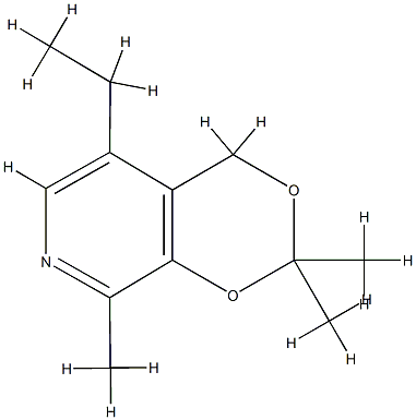 4H-1,3-Dioxino[4,5-c]pyridine,5-ethyl-2,2,8-trimethyl-(9CI) CAS#: 767569-06-2