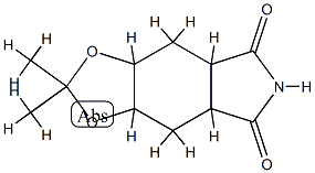 4H-1,3-Dioxolo[4,5-f]isoindole-5,7(3aH,6H)-dione,tetrahydro-2,2-dimethyl-(9CI) CAS#: 783326-11-4
