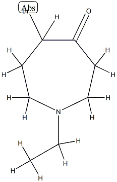 4H-Azepin-4-one,5-bromo-1-ethylhexahydro-(9CI) CAS#: 792847-20-2