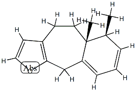 4H-Benzo(5,6)cyclohepta(1,2-b)furan, 5,5a,6,10-tetrahydro-5a,6-dimethy l-, (5aR,6S)-rel-(-)- CAS#: 79827-32-0