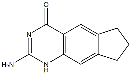 4H-Cyclopenta[g]quinazolin-4-one, 2-amino-1,6,7,8-tetrahydro- CAS#: 743420-65-7