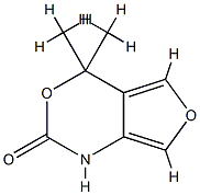 4H-Furo[3,4-d][1,3]oxazin-2(1H)-one,4,4-dimethyl-(9CI) CAS#: 78329-69-8