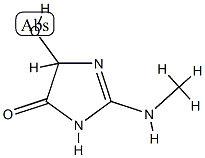 4H-Imidazol-4-one,1,5-dihydro-5-hydroxy-2-(methylamino)-(9CI) CAS#: 745757-69-1