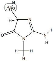 4H-Imidazol-4-one,2-amino-3,5-dihydro-5-hydroxy-3-methyl-(9CI) CAS#: 791553-25-8