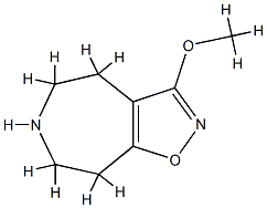 4H-Isoxazolo[4,5-d]azepine,5,6,7,8-tetrahydro-3-methoxy-(9CI) CAS#: 777022-82-9