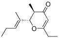4H-Pyran-4-one,6-ethyl-2,3-dihydro-3-methyl-2-[(1E)-1-methyl-1-butenyl]-,(2S,3R)-(9CI) CAS#: 797758-65-7