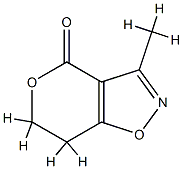 4H-Pyrano[3,4-d]isoxazol-4-one,6,7-dihydro-3-methyl-(9CI) CAS#: 77931-57-8