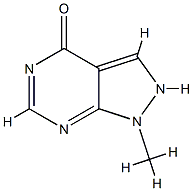 4H-Pyrazolo[3,4-d]pyrimidin-4-one,1,2-dihydro-1-methyl-(9CI) CAS#: 767237-00-3