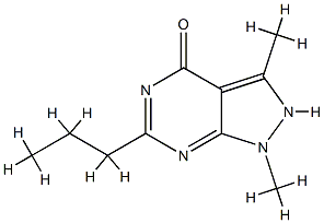 4H-Pyrazolo[3,4-d]pyrimidin-4-one,1,5-dihydro-1,3-dimethyl-6-propyl-(9CI) CAS#: 799295-88-8