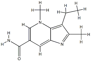 4H-Pyrrolo[3,2-b]pyridine-6-carboxamide,3-ethyl-2,4-dimethyl-(9CI) CAS#: 780003-33-0