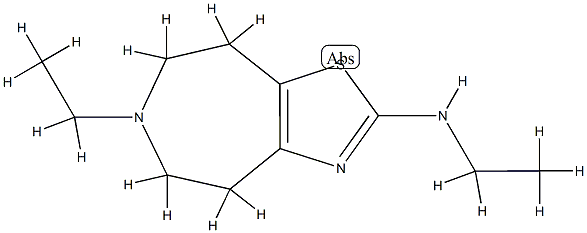 4H-Thiazolo[4,5-d]azepin-2-amine,N,6-diethyl-5,6,7,8-tetrahydro-(9CI) CAS#: 754916-00-2