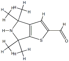 4H-Thieno[2,3-c]pyrrole-2-carboxaldehyde,5,6-dihydro-4,4,6,6-tetramethyl-(9CI) CAS#: 791591-64-5