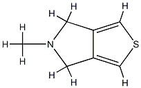 4H-Thieno[3,4-c]pyrrole,5,6-dihydro-5-methyl-(9CI) CAS#: 736905-48-9
