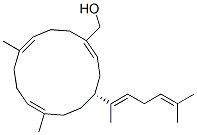 (4R,1Z,7E,11Z)-4-[(E)-1,5-Dimethyl-1,4-hexadienyl]-7,11-dimethylcyclotetradeca-1,7,11-triene-1-methanol CAS#: 73544-49-7