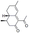 (4R,4aS)-1-Acetyl-4,4a,5,6-tetrahydro-4,7-dimethylnaphthalen-2(3H)-one CAS#: 72943-97-6