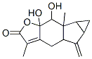 4a,5,5a,6,6a,6b,7,7a-Octahydro-7,7a-dihydroxy-3,6b-dimethyl-5-methylenecycloprop[2,3]indeno[5,6-b]furan-2(4H)-one CAS#: 73215-92-6