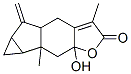 4a,5,5a,6,6a,6b,7,7a-Octahydro-7a-hydroxy-3,6b-dimethyl-5-methylenecycloprop[2,3]indeno[5,6-b]furan-2(4H)-one CAS#: 73306-74-8