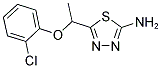 5-[1-(2-CHLORO-PHENOXY)-ETHYL]-[1,3,4]THIADIAZOL-2-YLAMINE CAS#: 78385-17-8