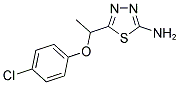 5-[1-(4-CHLORO-PHENOXY)-ETHYL]-[1,3,4]THIADIAZOL-2-YLAMINE CAS#: 78784-06-2