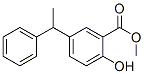 5-(1-Phenylethyl)salicylic acid methyl ester CAS#: 74409-56-6