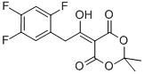 5-1-hydroxy-2-(2,4,5-trifluorophenyl)ethylidene-2,2-dimethyl-1,3-dioxane-4,6-dione CAS#: 764667-64-3